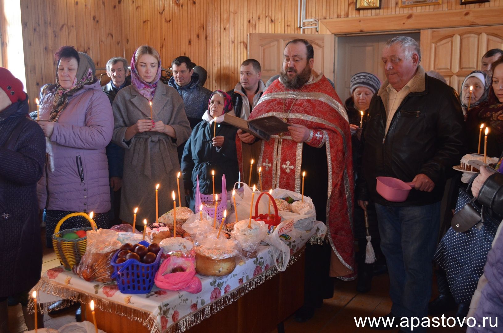 Православные христиане района отметили Пасху Христова