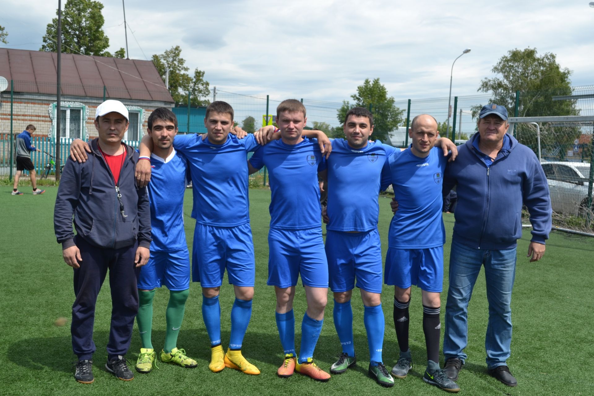 Спортсмены района отметили День России футбольным турниром