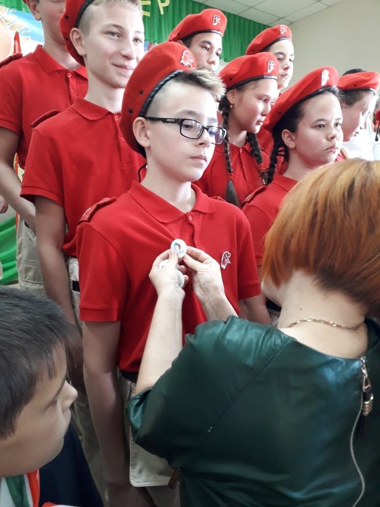 В Апастовской школе отметили День рождения Союза Наследников Татарстана
