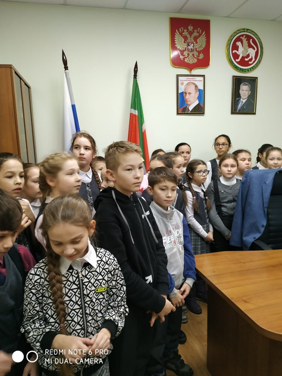 Ученики Апастовской школы побывали с экскурсией на судебном участке
