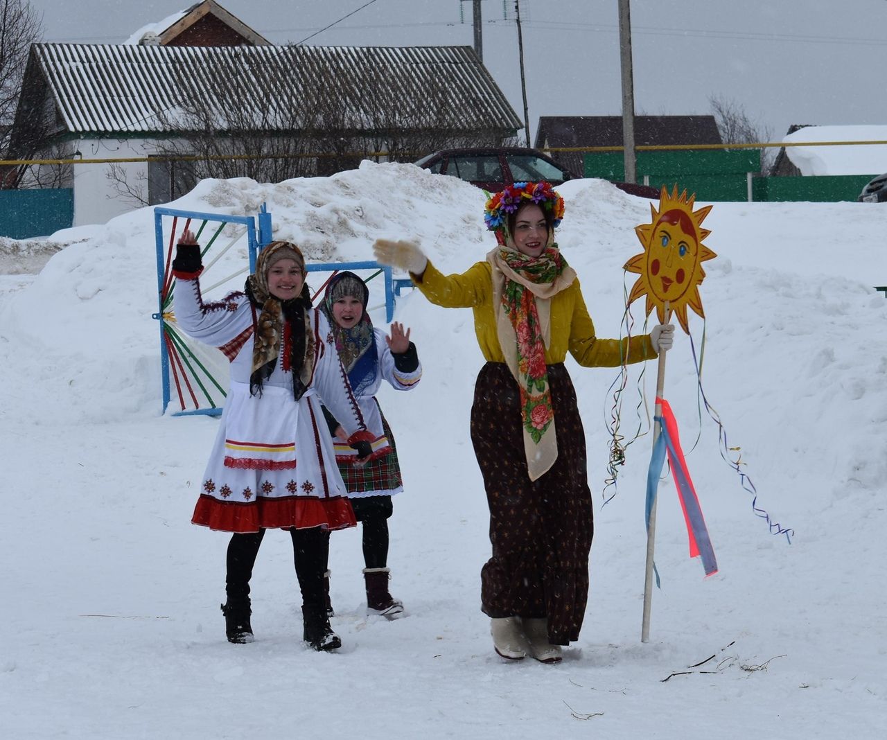 Жители Табар-Черки отметили первый весенний праздник – Масленицу
