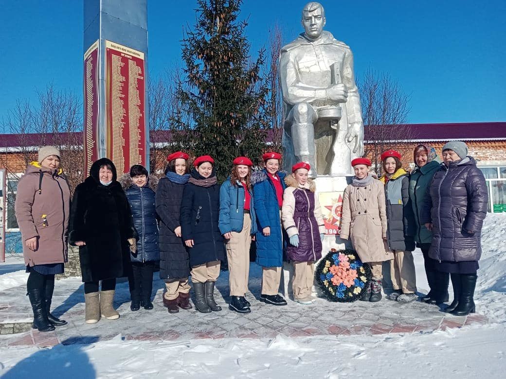 Жители Апастовского района присоединились к​ ​ акции «Защитим память героев»