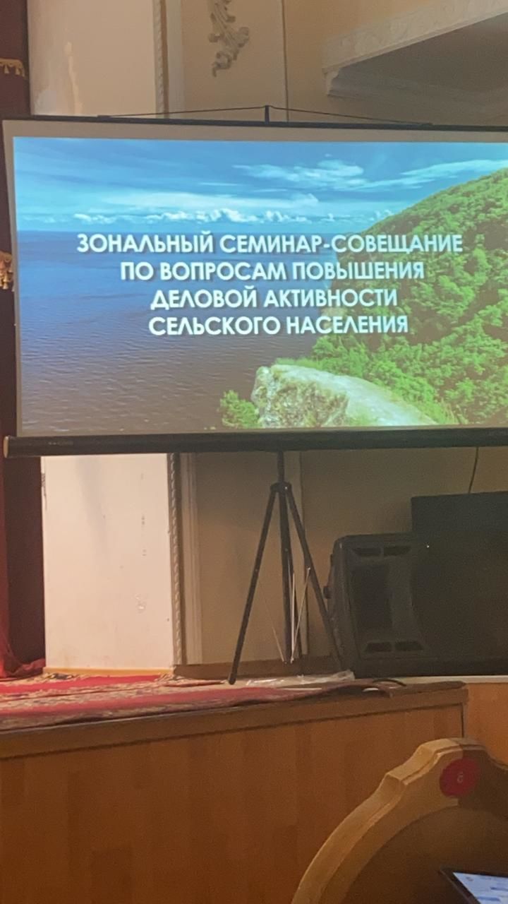 Делегация Апастовского района приняла участие в зональном семинар-совещание по вопросам повышения деловой активности сельского населения, который прошел в Камско-Устьинском районе