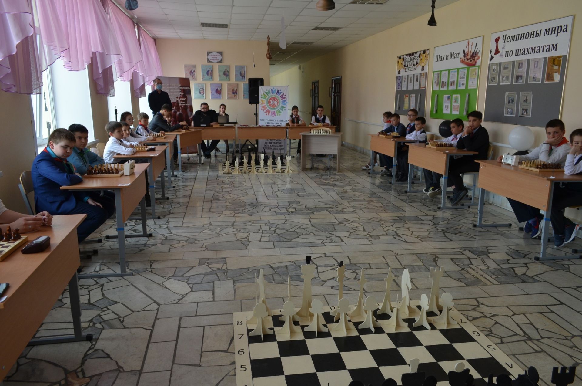 Районда бер-бер артлы шахмат зоналары ачыла