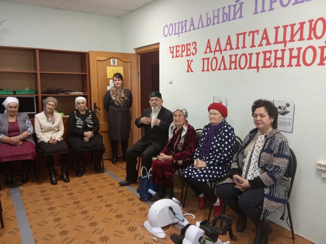 В Апастово состоялось занятие клуба «Активное долголетие»