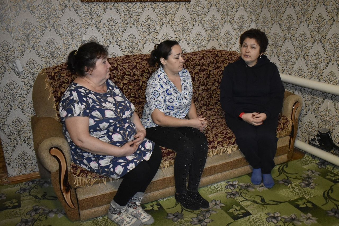 В Апастовском районе проходят встречи с семьями мобилизованных