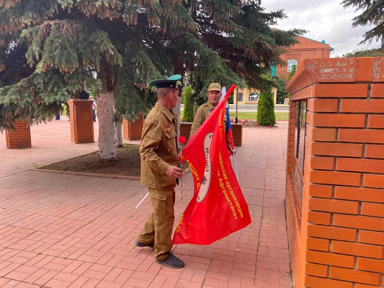 В Апастово отметили День ветеранов боевых действий