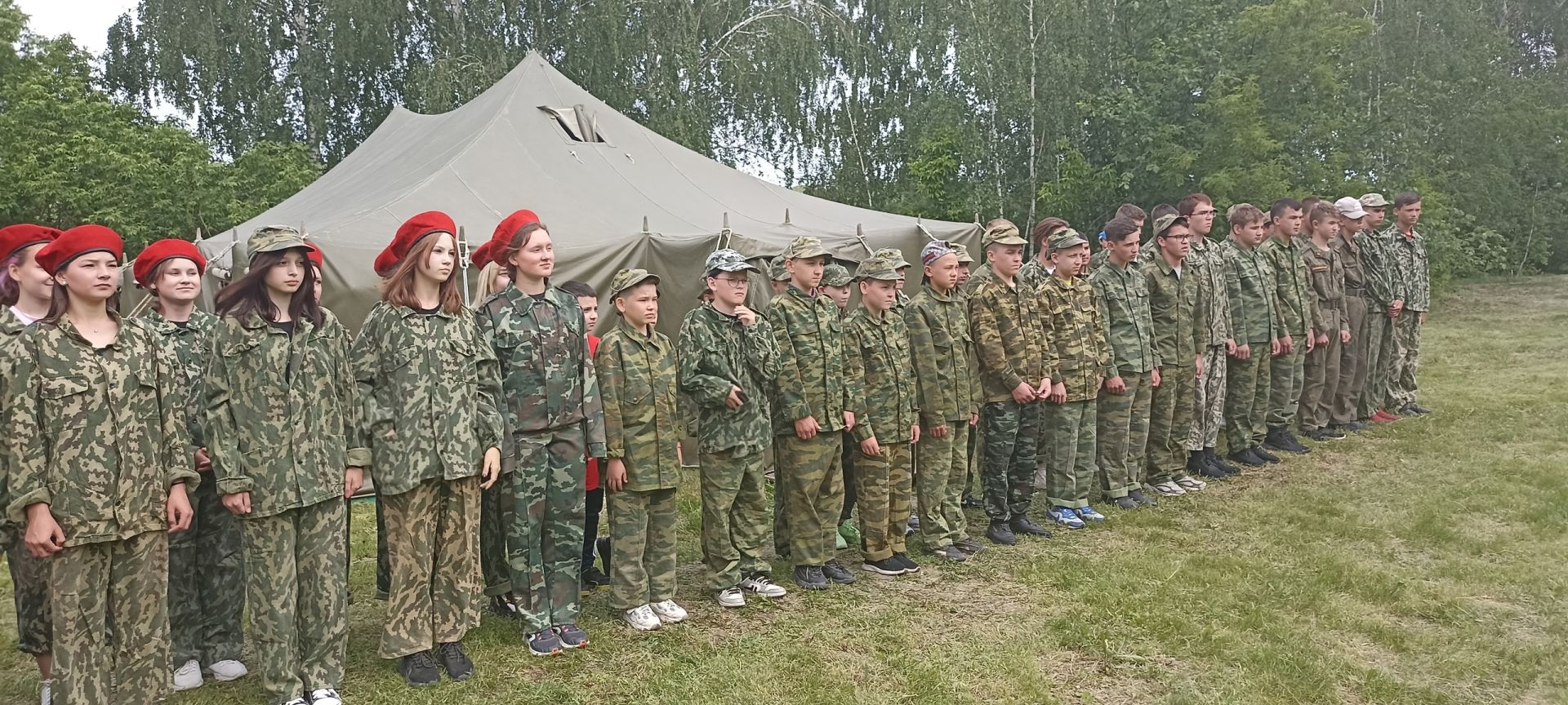 В рамках призыва 8 ребят Апастовского района проводили в армию