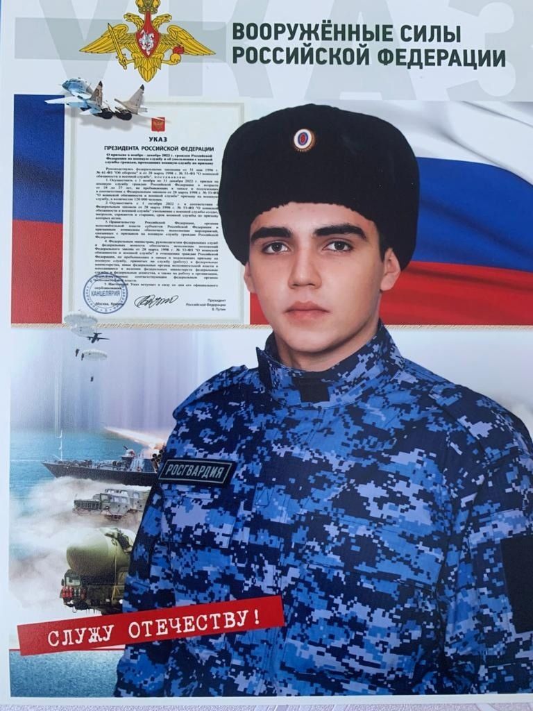 Ильфир Сабиров из Деушево был призван в армию в осенний призыв
