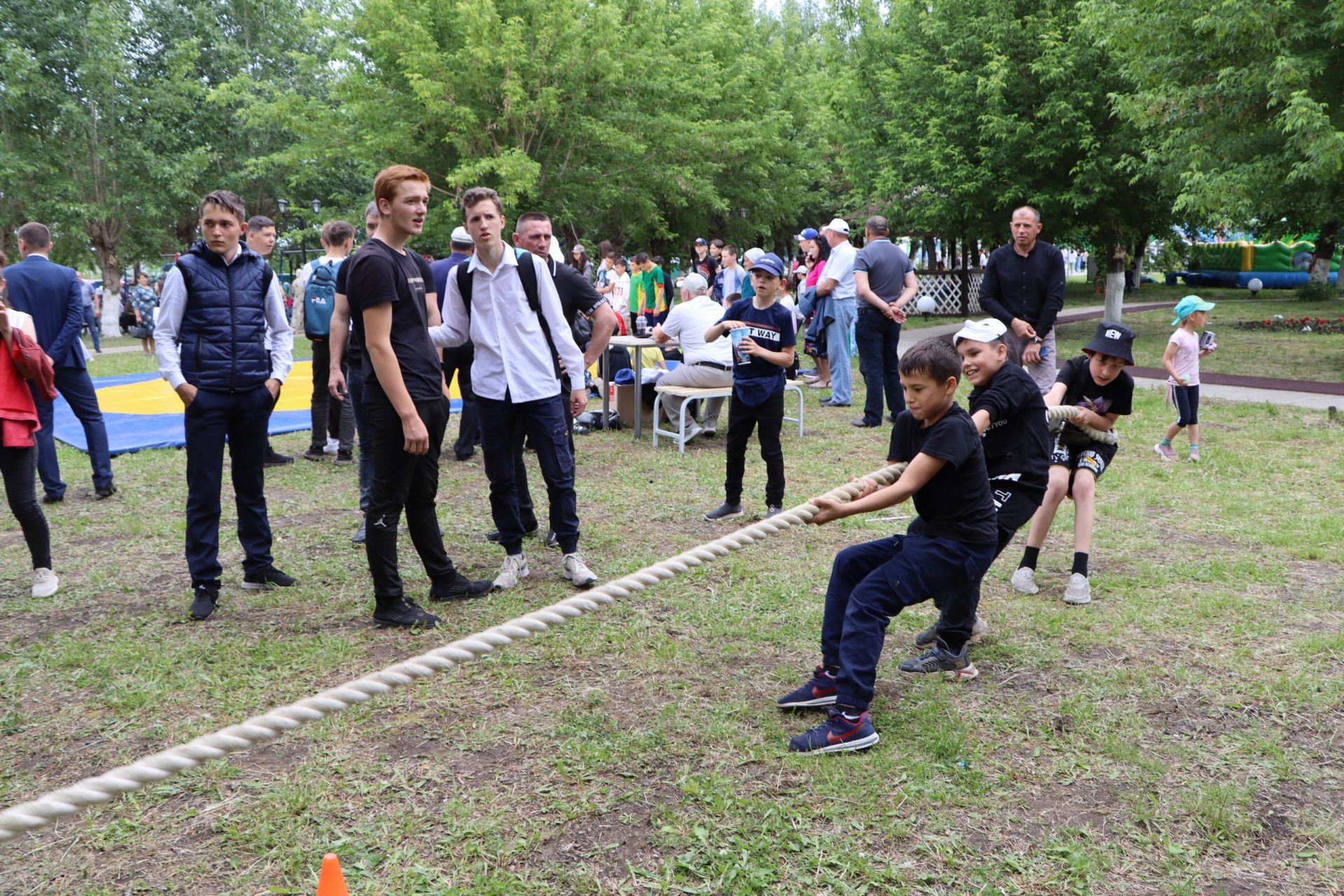 Районда балалар өчен Сабантуй узды