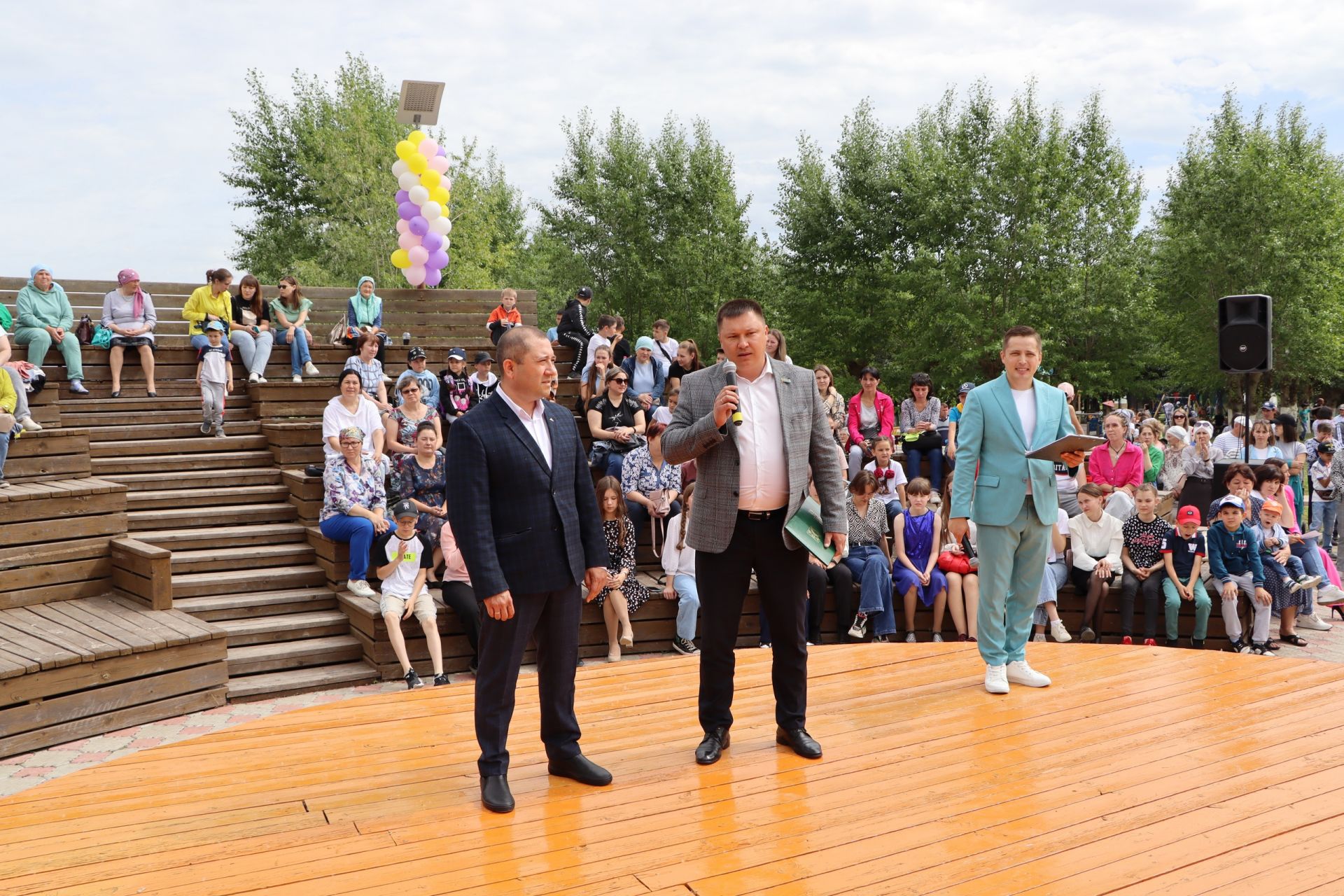 Районда балалар өчен Сабантуй узды