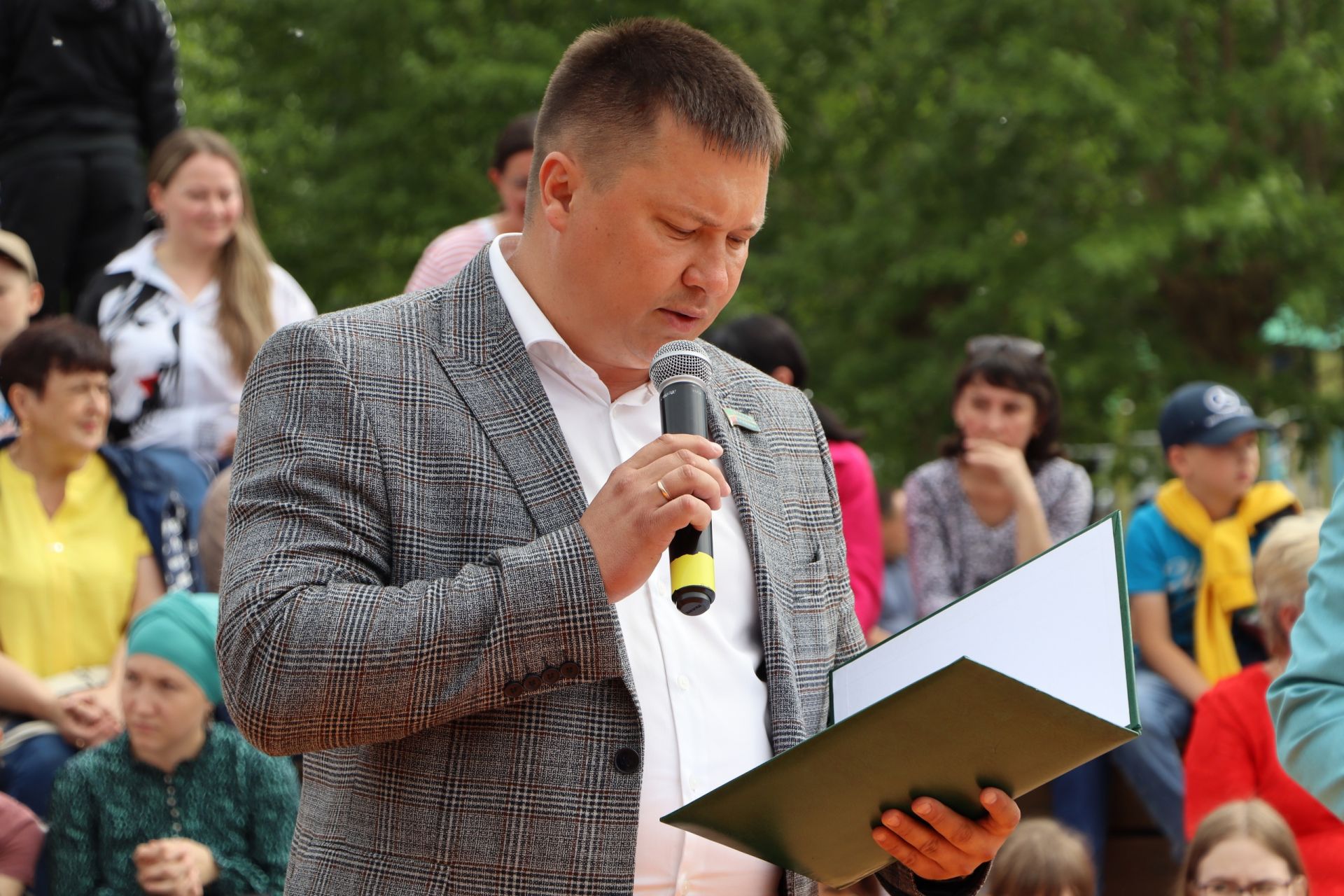 Районда балалар өчен Сабантуй узды