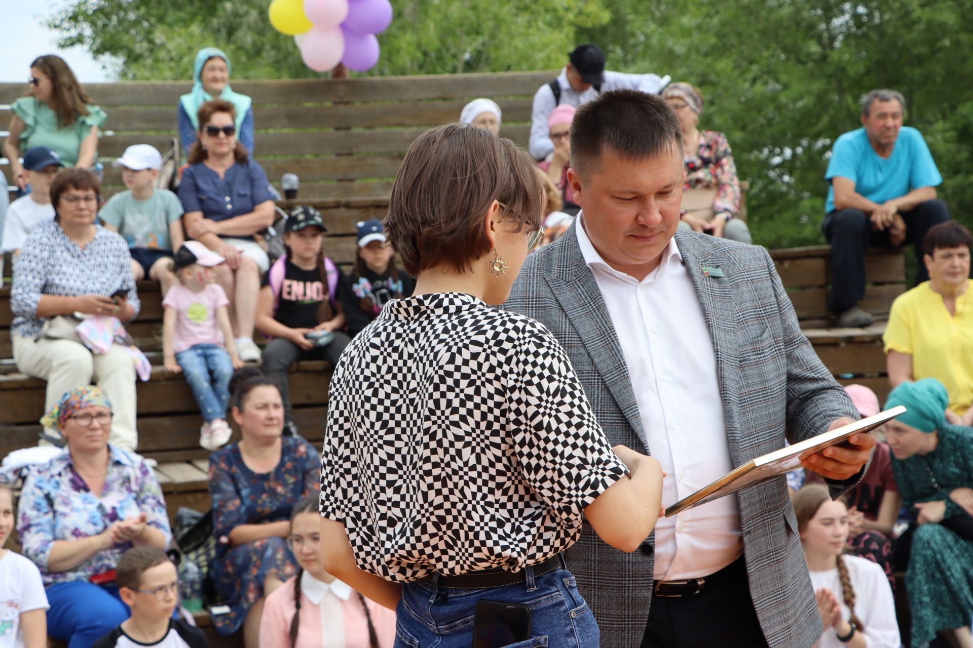 Районда балалар өчен Сабантуй узды