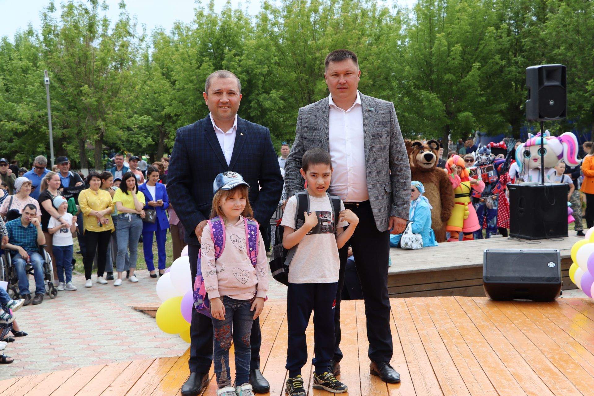 Районда балалар өчен Сабантуй узды