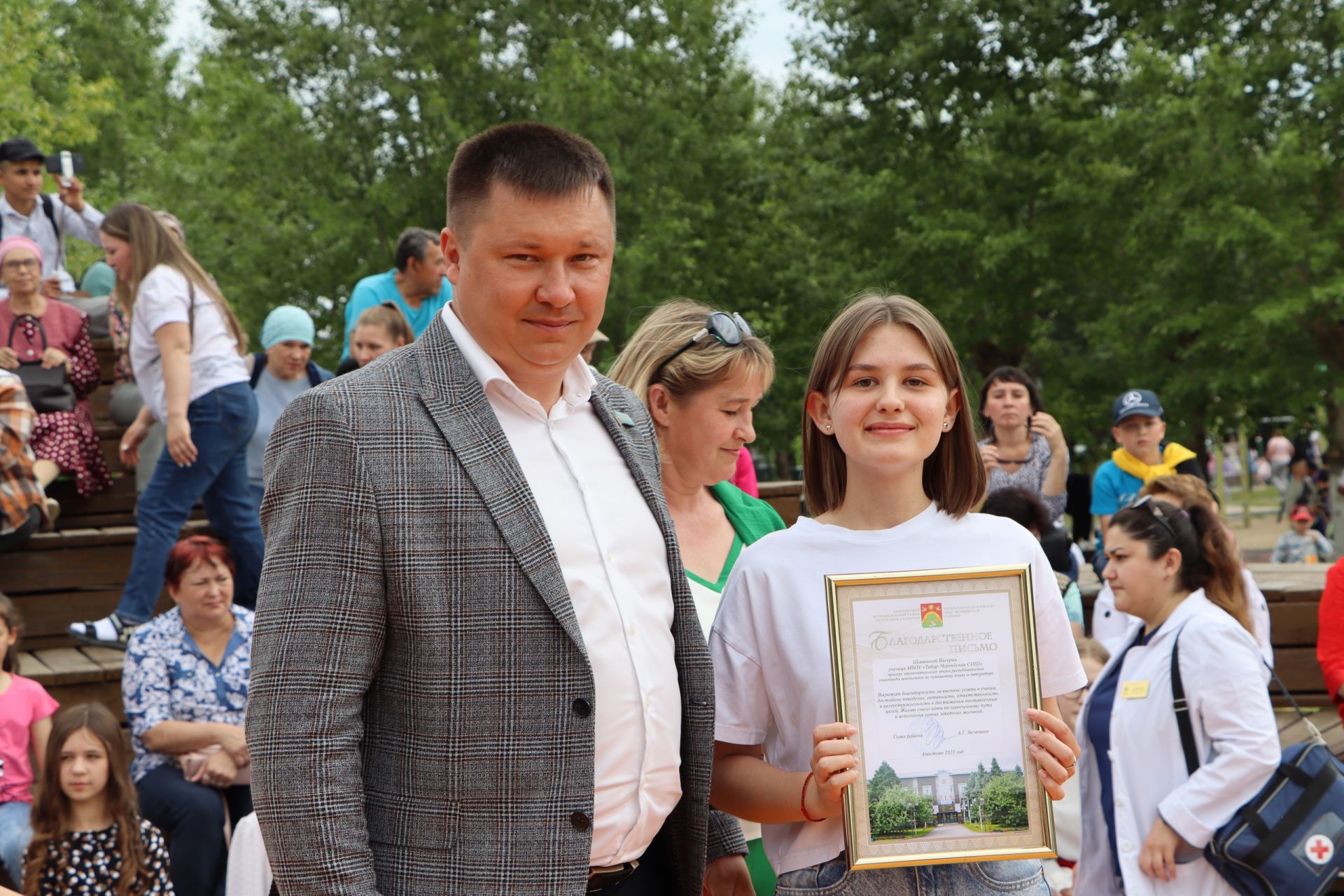 Районда балалар өчен Сабантуй узды