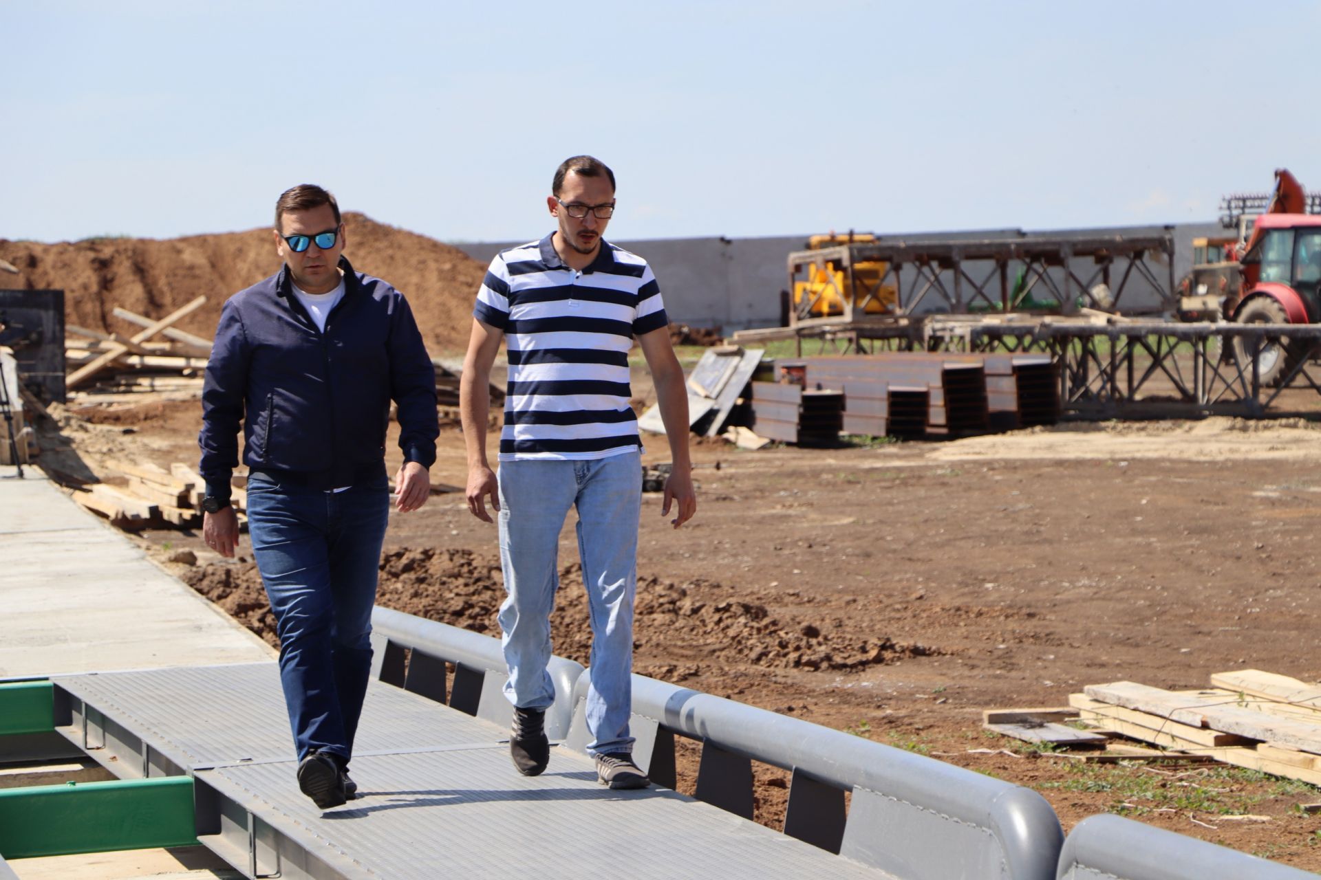 Хозяйство «Весна» в этом году приступило к строительству специального зерноочистительного и сушильного комплекса