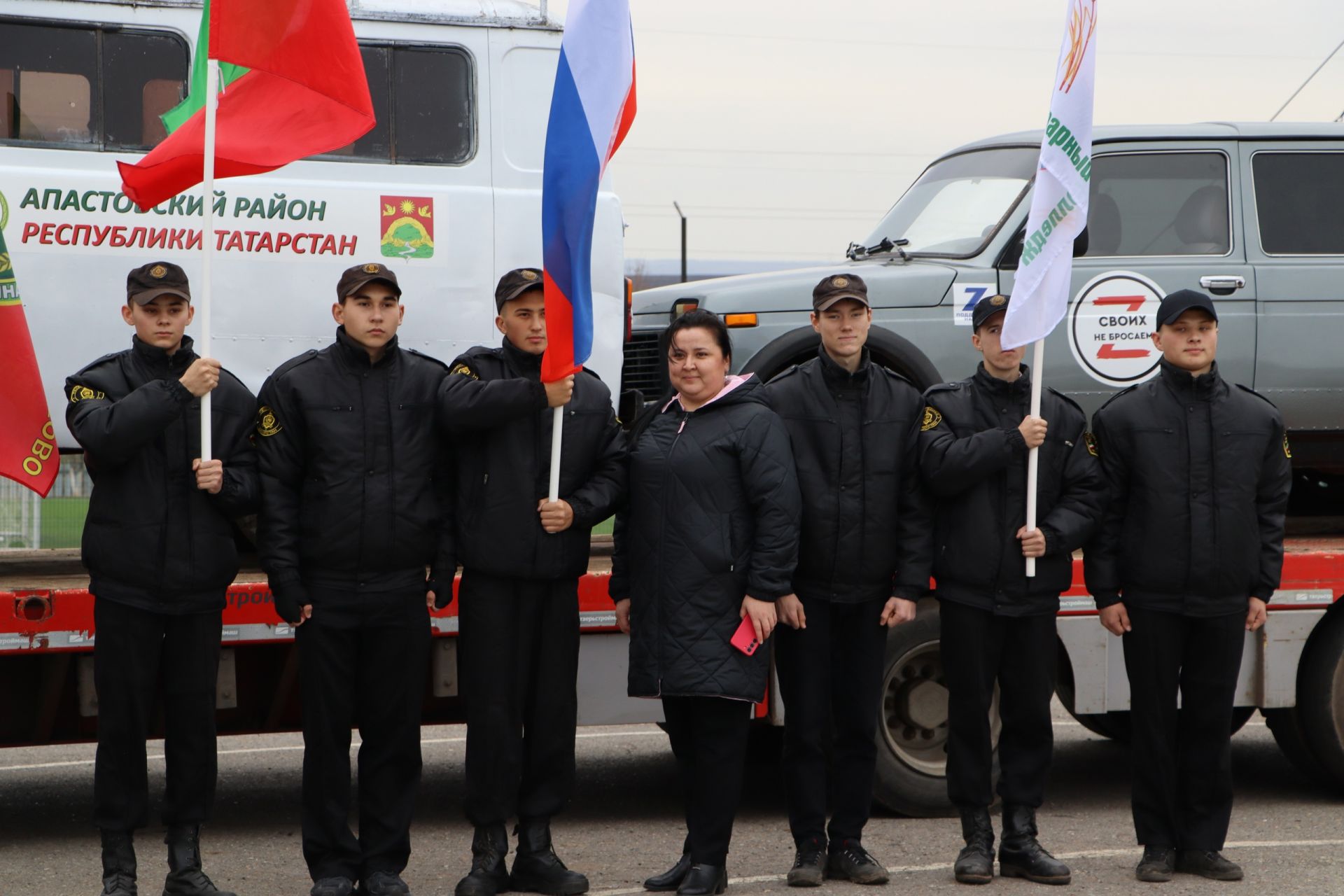 Апастан уникенче йөк махсус хәрби операция зонасына кузгалды