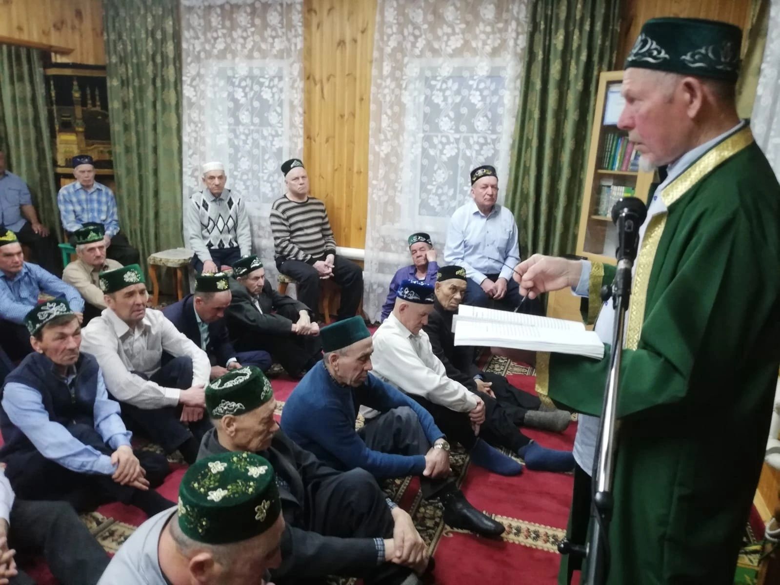 Олы Бакырчы авылында ураза гаетендә барлыгы 88 кеше катнашты