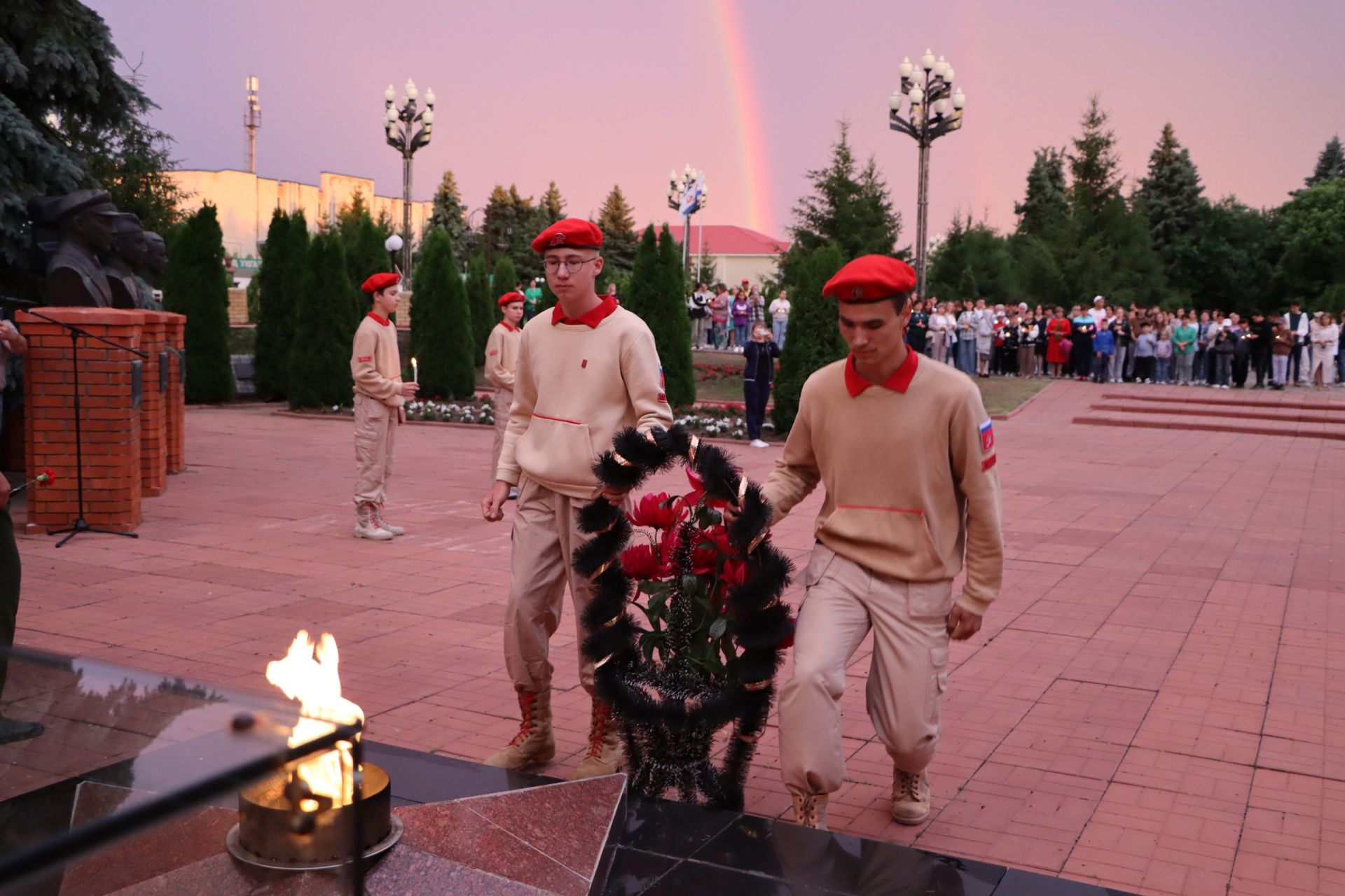 Апаста «Хәтер шәме» акциясе узды