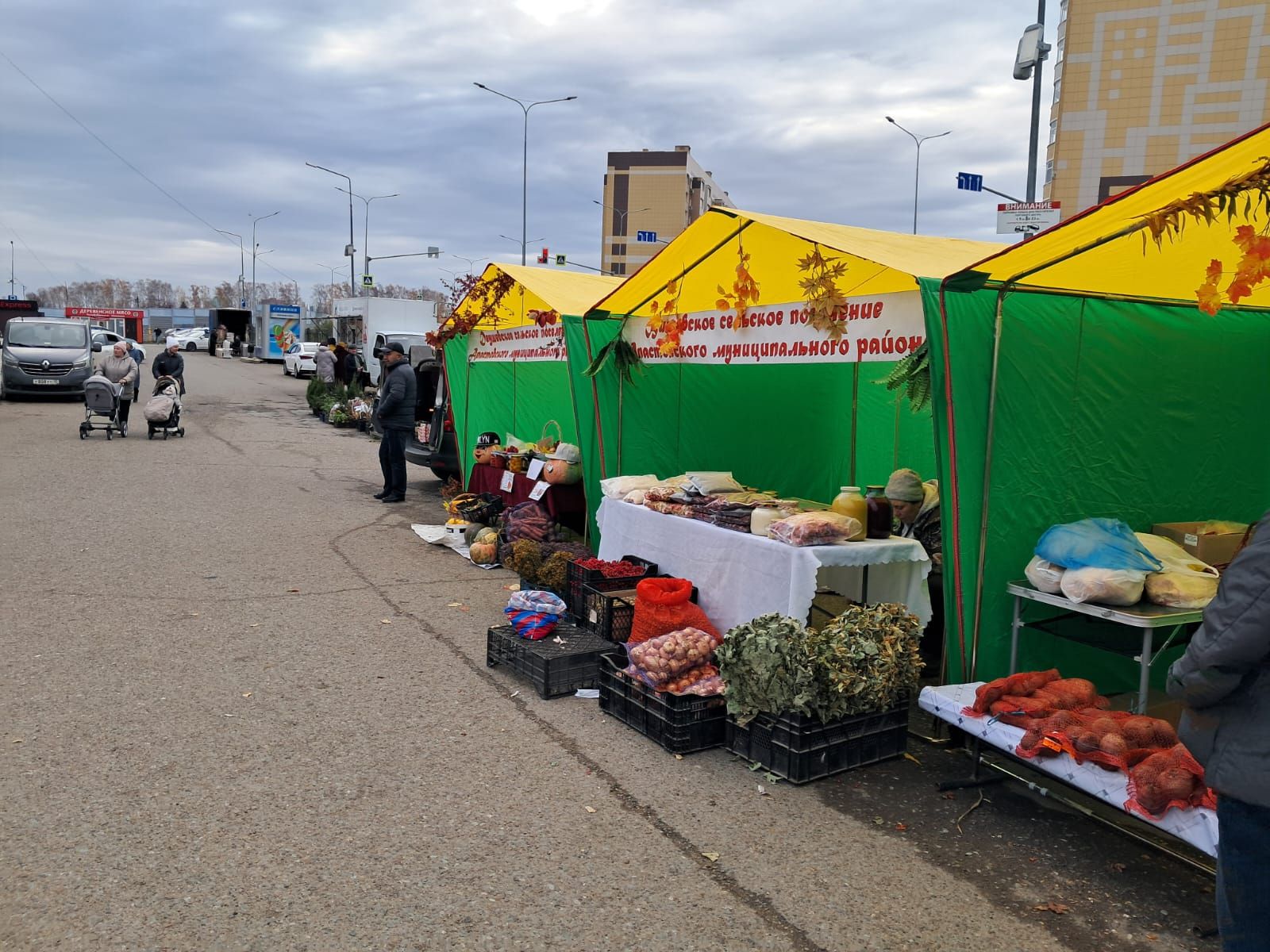 Апастовский район представил продукцию сельского хозяйства на ярмарке в Осиново