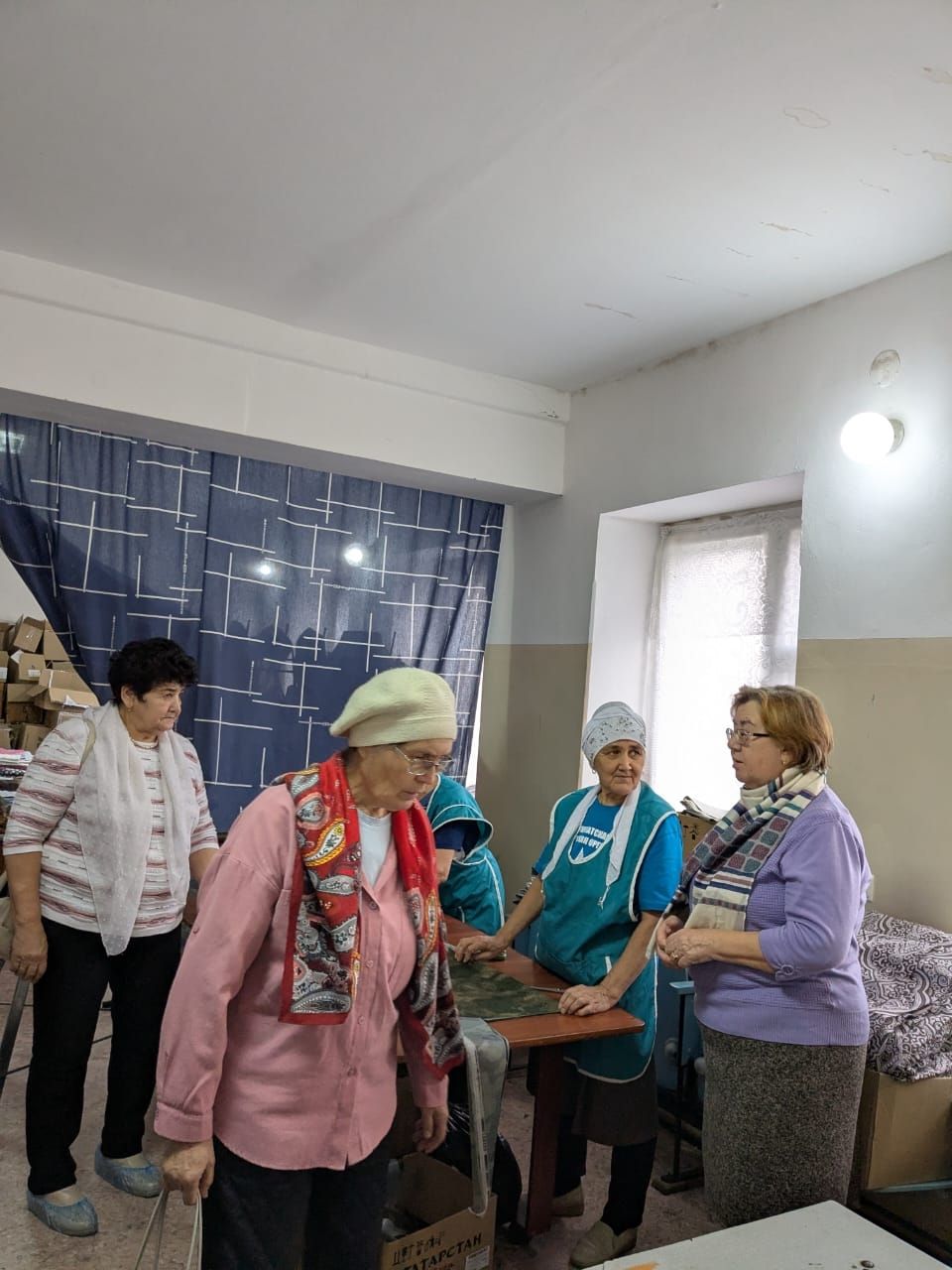 Апастовские серебряные волонтёры посетили Нурлатский детдом «ДОБРЫЙ ДОМ»