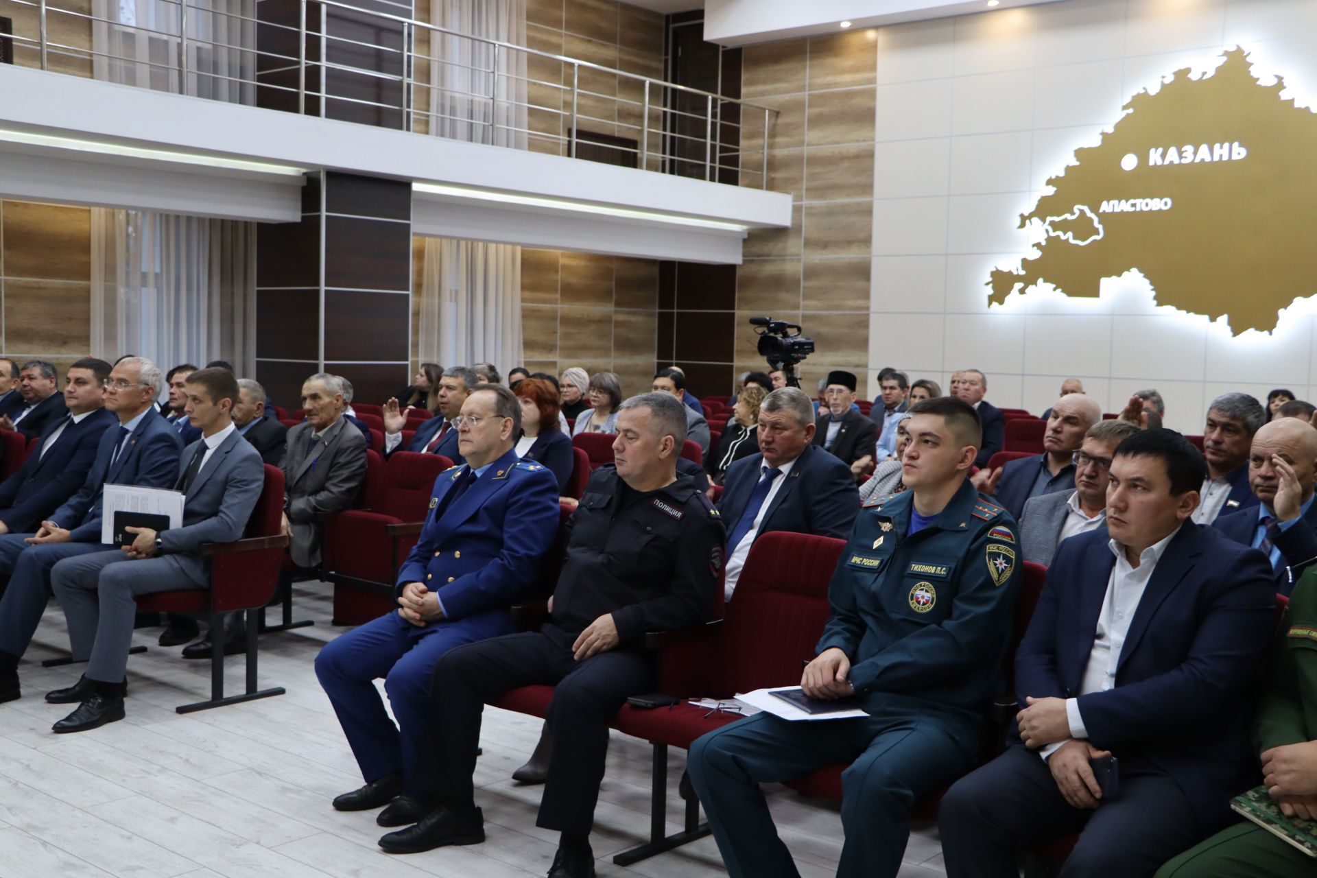 В Апастово прошло заседание Совета Апастовского муниципального района  пятого созыва