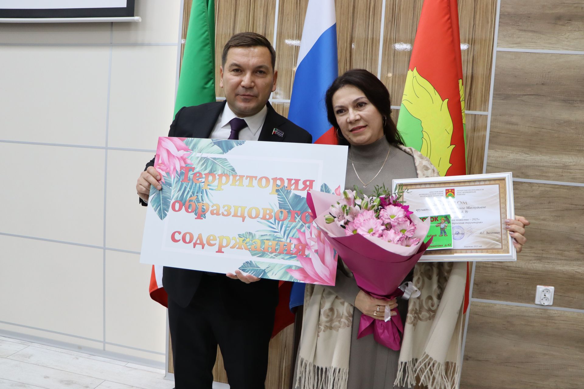 Объявлены победители Конкурса на лучшие благоустроенные территории Апастовского района