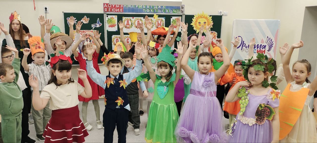 В Табар-Черкийской школе провели праздник Урожая
