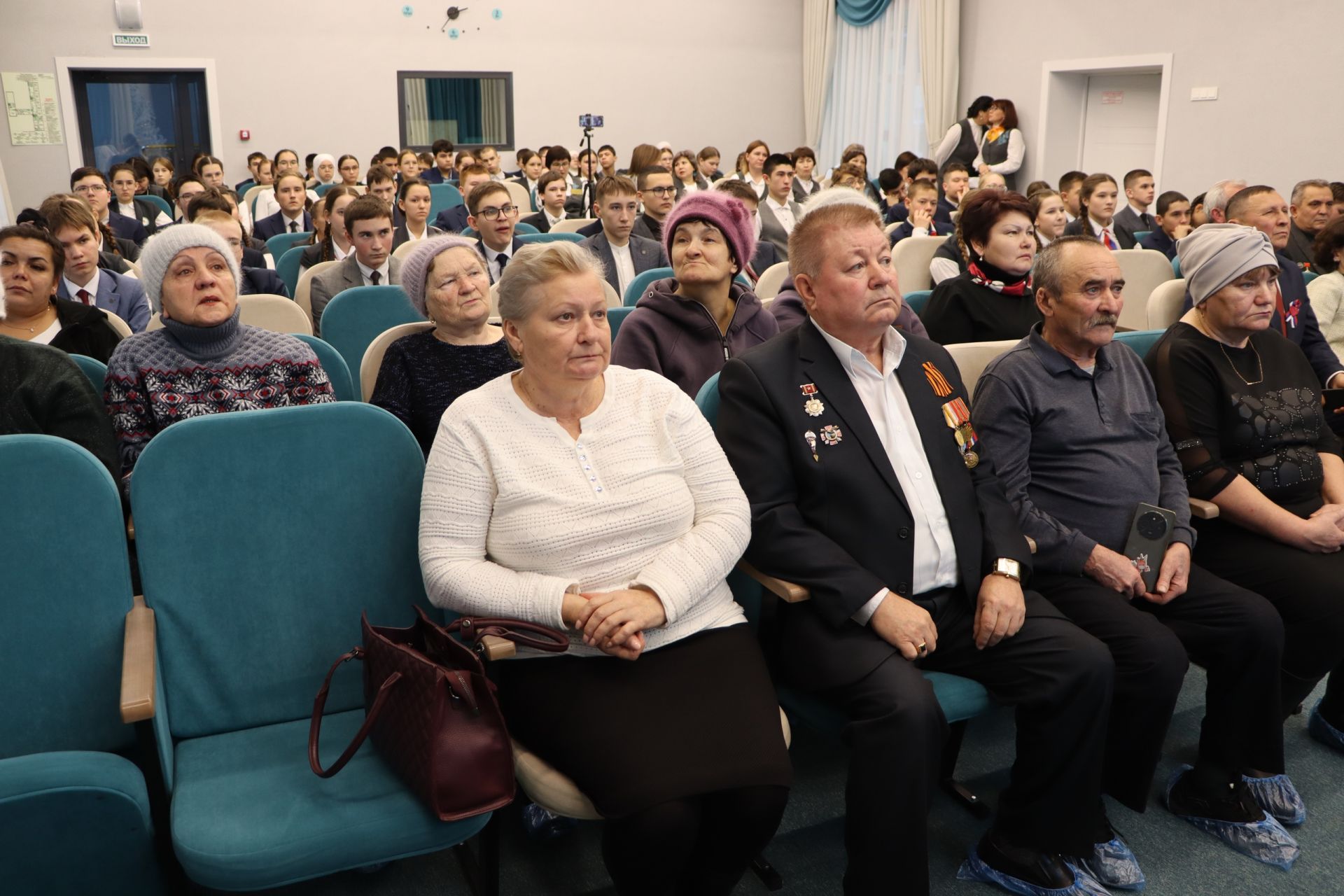 Апас урта мәктәбендә Герой партасы ачылды