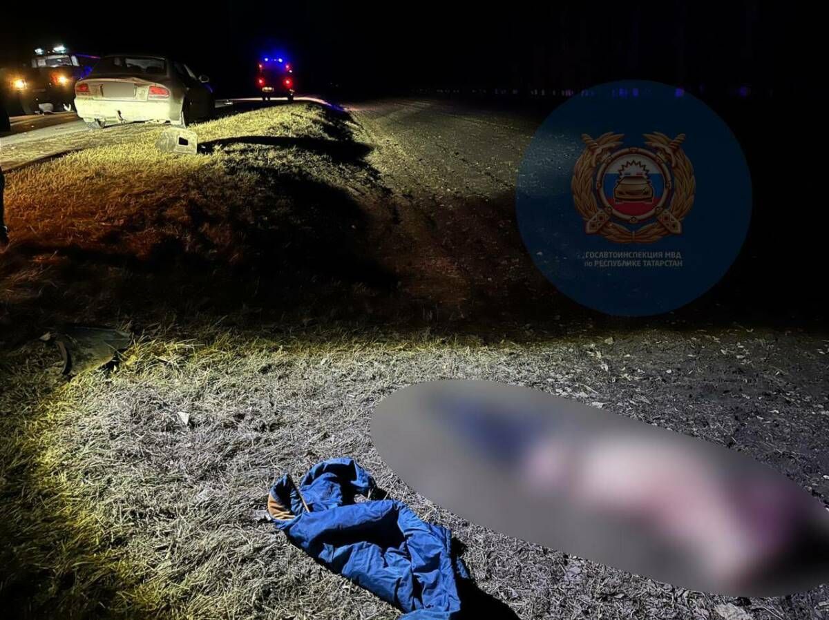 Татарстан трассасында машина йөртүче юлда басып торган ир-атны бәрдереп үтергән
