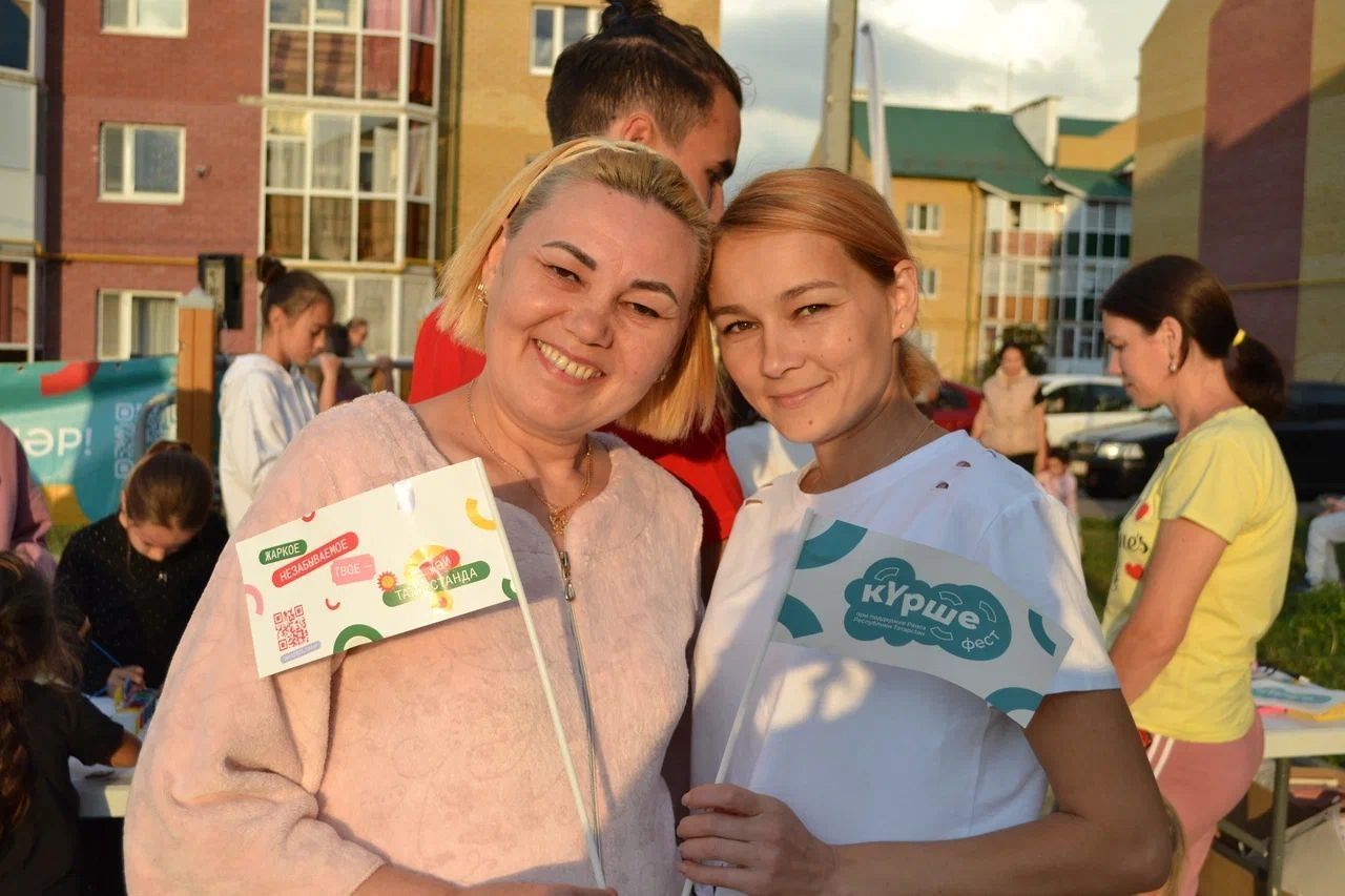 В районе продолжается реализация народного конкурса дворовых событий «Курше фест»