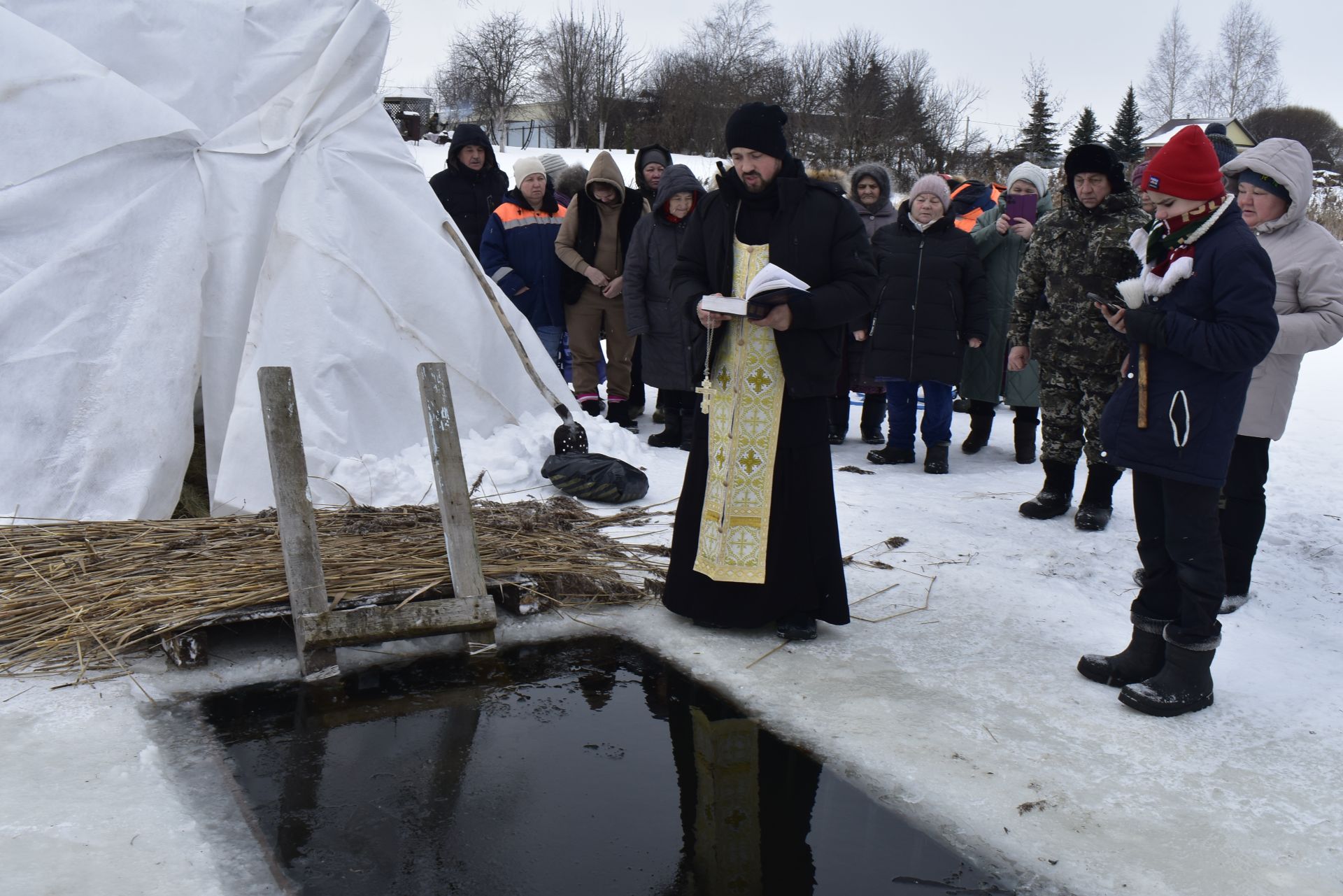 В Азбаба отметили Крещение Господне
