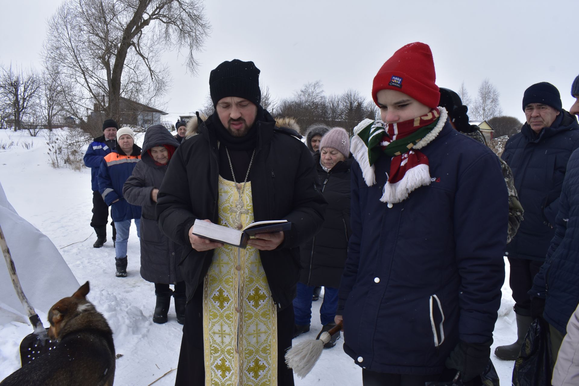 В Азбаба отметили Крещение Господне