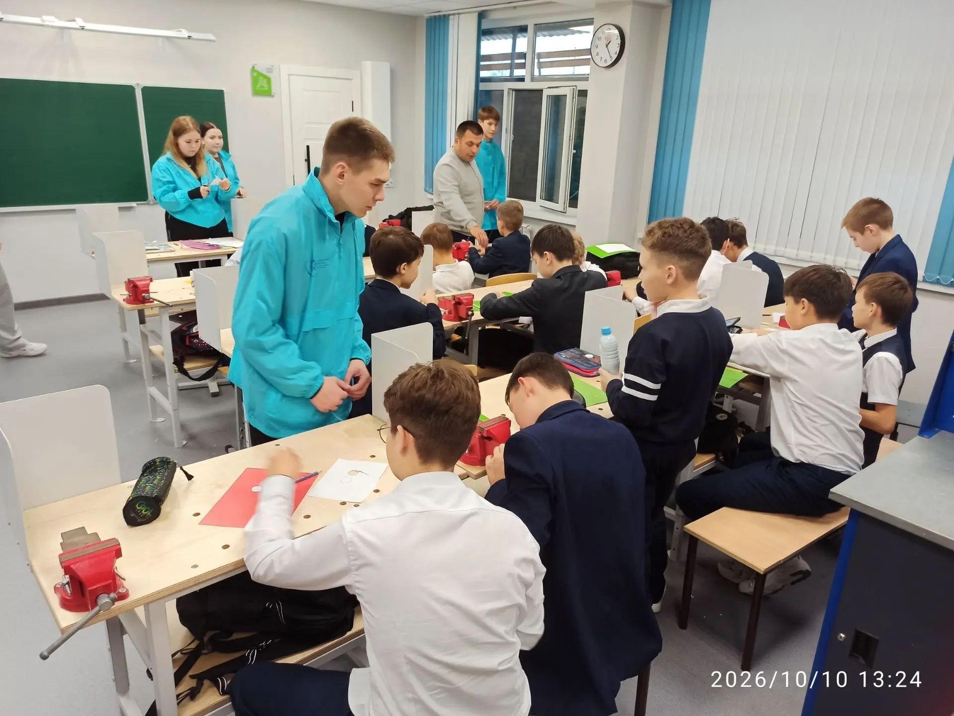 «Десант добрых дел» в Апастовской школе