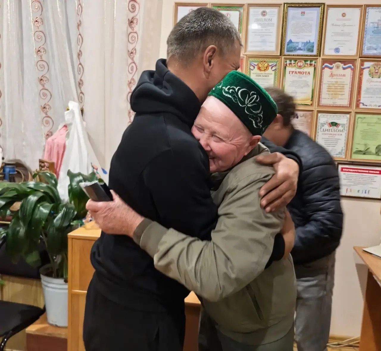 Морзалар китапханәсендә хезмәт батырлыгы турында сөйләштеләр