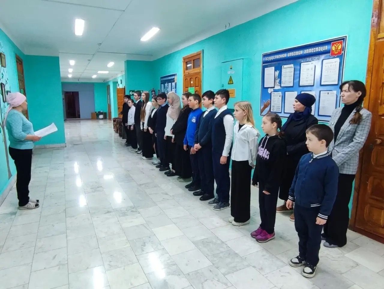 В Давликеевской школе прошли учения по защите от БПЛА и действиям при теракте