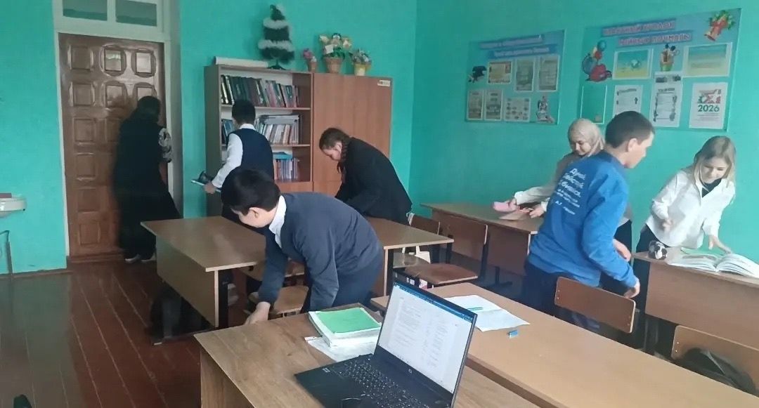 В Давликеевской школе прошли учения по защите от БПЛА и действиям при теракте