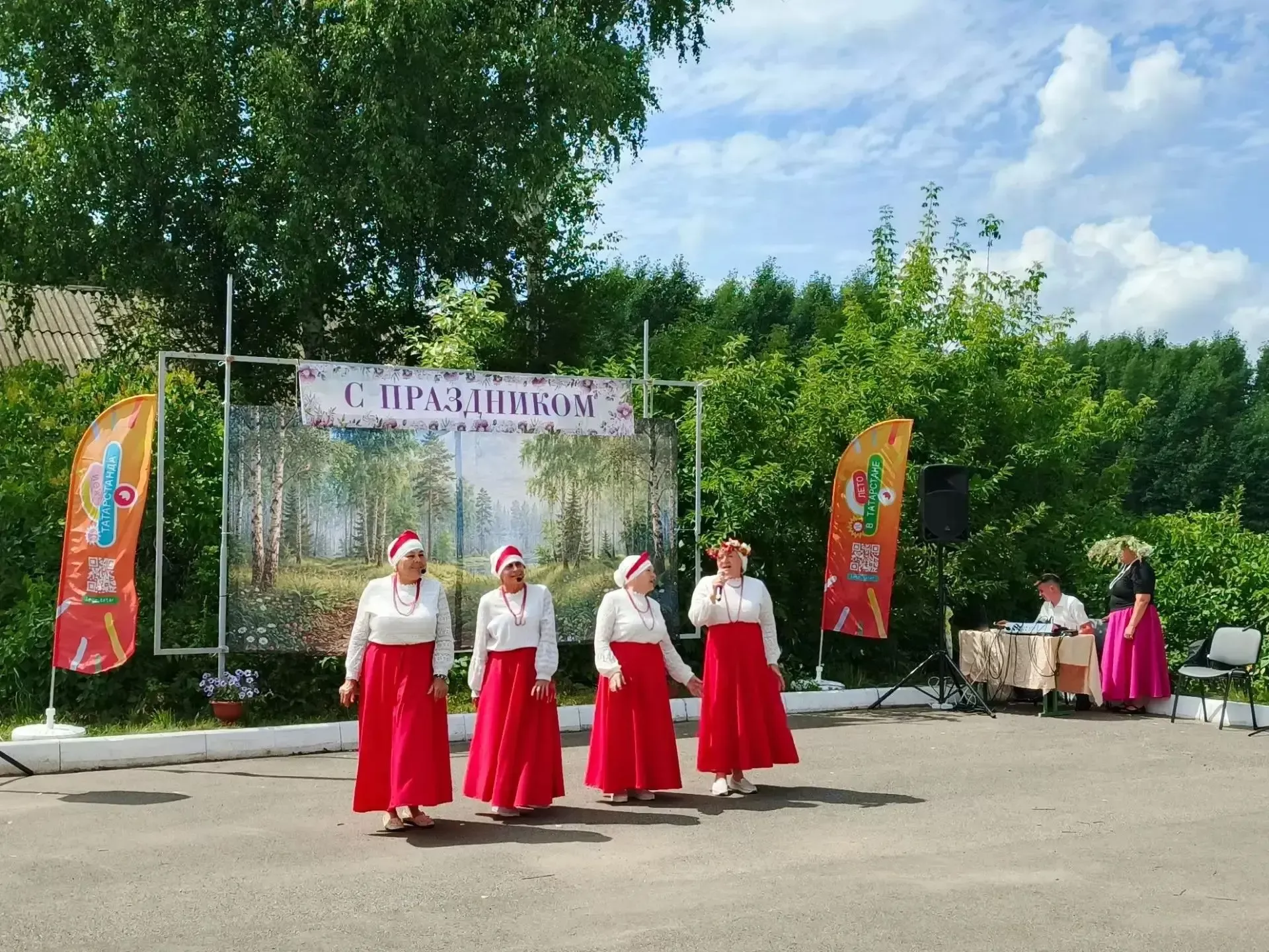 В Тюбяк-Черках прошло празднование Дня святых Петра и Павла