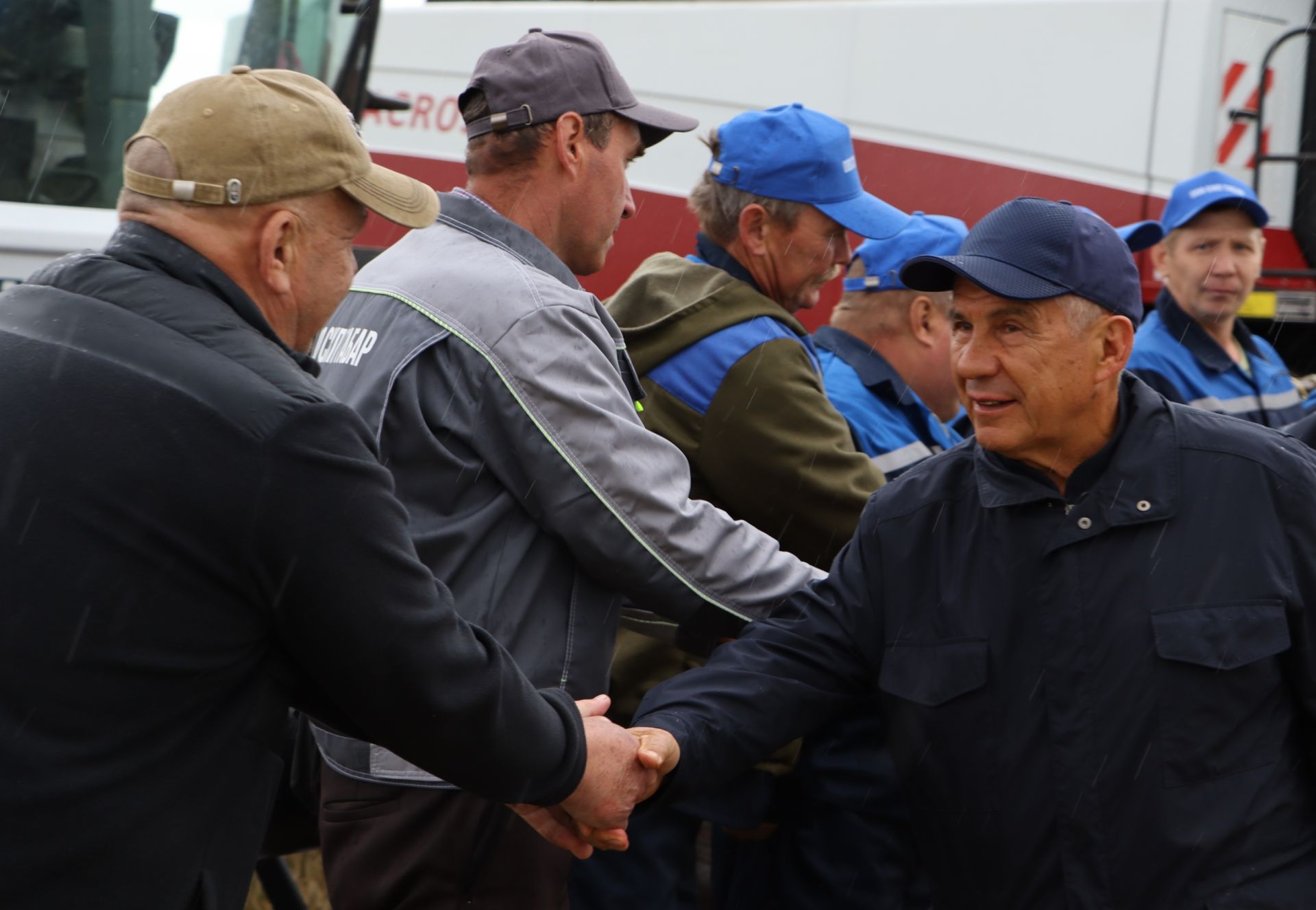 Районга эш сәфәре белән Татарстан Республикасы Рәисе Рөстәм Миңнеханов килде
