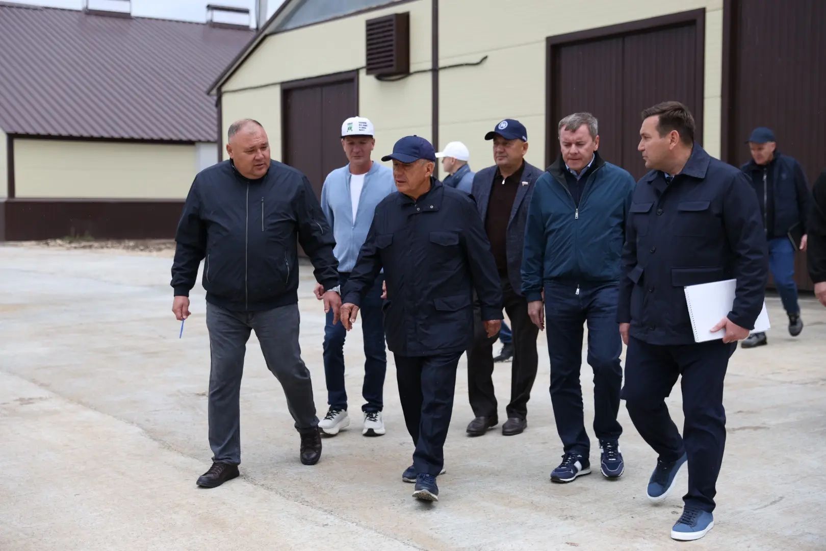 Районга эш сәфәре белән Татарстан Республикасы Рәисе Рөстәм Миңнеханов килде