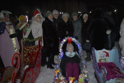 В районе прошел конкурс украшенных саней “Шәпсани”