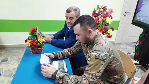 “Классные встречи” с участником специальной военной операции