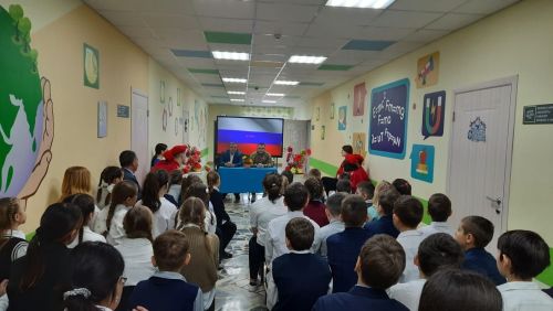 “Классные встречи” с участником специальной военной операции