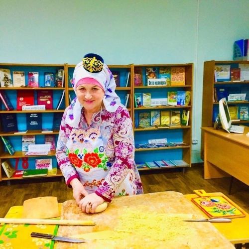 В Бурнашево для мобилизованных приготовили домашнюю лапшу