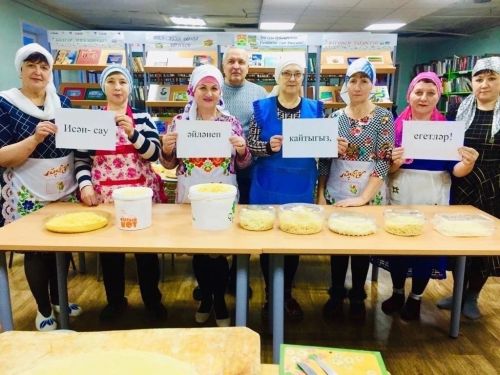 В Бурнашево для мобилизованных приготовили домашнюю лапшу