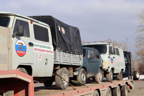 Жители района в третий раз посетили зону военной операции: это придало парням стойкость духа и уверенности