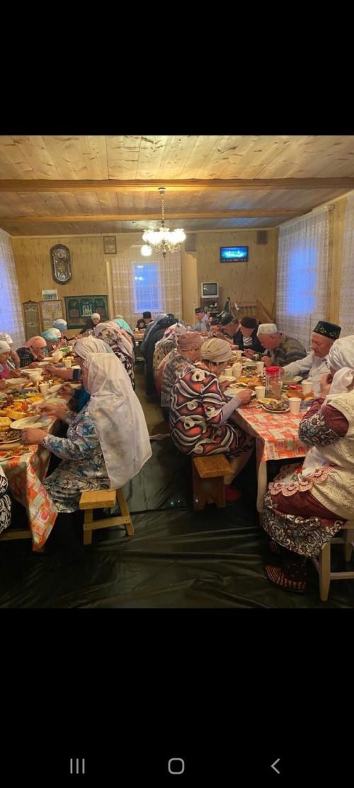 Ындырчы авылы бердәм булып ифтар мәҗлесе үткәрде
