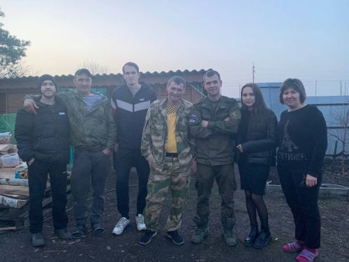 Мобилизованные ребята вернулись в отпуск