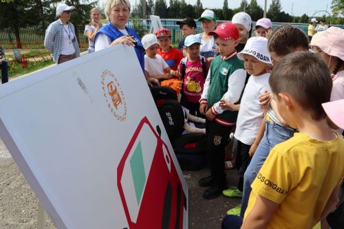 В Каратунской школе побывал передвижной комплекс «Лаборатория безопасности»