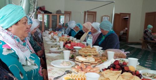 Дәвеш авылы мәчетендә Корбан ашы үтте